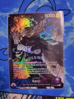 One Piece TCG Custom Leader - Sanji (Set 12) - Image 3