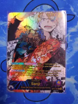 One Piece TCG Custom Leader - Sanji (Set 12) - Image 5