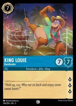 King Louie - Bandleader (146) Into the Inklands Disney Lorcana - Image 1