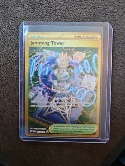 Pokemon TCG Trainer Jamming Tower Card 243/182 Destined Rivals - Image 1