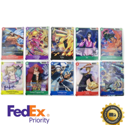 One Piece Card Game Booster Box 30 Packs 300 Cards Rare Flash Cards Luffy TCG - Image 5