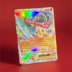 Pokemon Hawlucha EX 64/111 XY—Furious Fists Full Art Ultra Rare Holo Card - Image 1