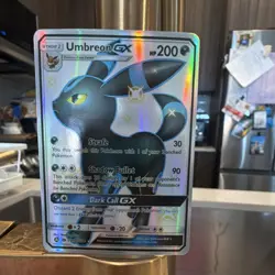 Pokemon Umbreon GX SV69/SV94 Hidden Fates Shiny Vault Full Art Holo 200 HP Card - Image 1