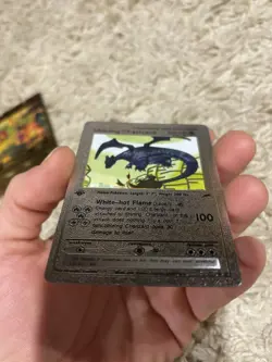 Shining Charizard Pokemon card from the Neo Destiny expansion set - Image 3