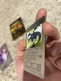 Shining Charizard Pokemon card from the Neo Destiny expansion set - Image 4