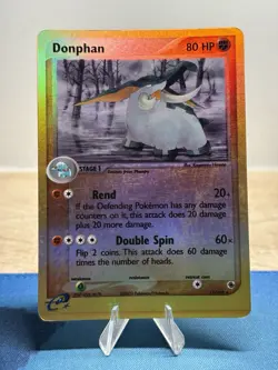 Donphan 17/109 Ex Ruby and Sapphire Reverse Holo Pokemon Card MP - Image 1