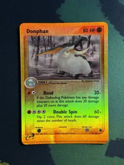 Donphan 17/109 Ex Ruby and Sapphire Reverse Holo Pokemon Card MP - Image 2