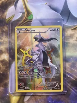 Pokemon TCG Arceus Card Xy83 Black Star Promo Card - Image 1