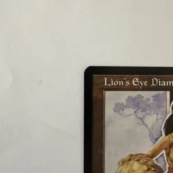 MTG: Lion's Eye Diamond - Mirage - Shadow Signed - Purple - Margaret Organ-Kean - Image 2