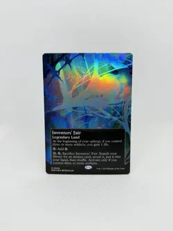 Inventors’ Fair Borderless Foil #0066 MTG Edge of Eternities Mythic Land EOE - Image 1