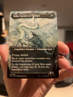 Eirdu, Carrier Of Dawn Isilu, Carrier Of Twilight (Borderless) MTG Showcase - Image 2