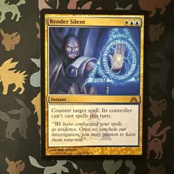MTG Magic The Gathering TCG Render Silent Rare - Guild Kit 96/156 - Image 1