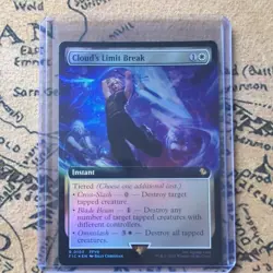 MTG Cloud's Limit Break (103/801) Final Fantasy Commander NM FOIL - Image 1