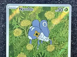 Nymble (096/094) IR ~ Mint/NM [Me02: Phantasmal Flames 2025] Holo Pokemon TCG - Image 2
