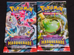 Pokemon TCG Scarlet & Violet Twilight Masquerade Booster 2 Pack Bundle NEW - Image 1