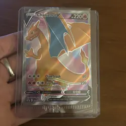 Pokemon Champions Path Charizard V SWSH050 Promo Full Art Card Sealed - Image 3