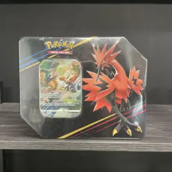 Pokemon Crown Zenith Tin Galarian Zapdos Sword & Shield - Factory Sealed - Image 1