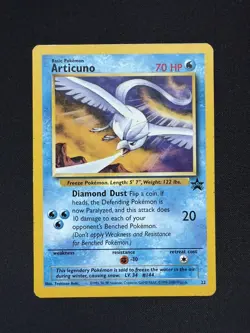 Pokemon TCG Articuno Wizards Black Star Promos 22 Regular Promo - MP - Image 1