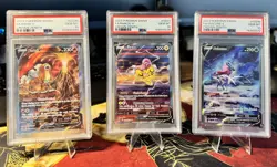 Pokemon TCG Crown Zenith Suicune, Entei, Raikou V Legendary Dogs - PSA 10s! - Image 1