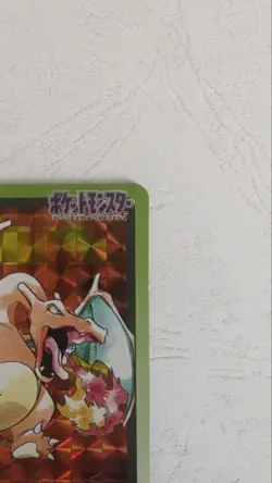 Pokemon Carddass Card Charizard File No.6 Bandai Pocket Monsters 1997 From Japan - Image 3