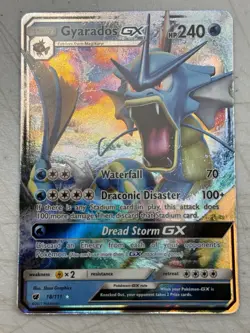 Gyarados GX 18/111 – Sun & Moon Crimson Invasion – Pokemon TCG NM - Image 1