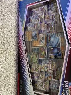 Pokemon TCG Prismatic Evolutions Lucario Ex & Tyranitar Ex Premium Collection - Image 5