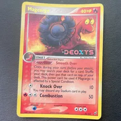 Magcargo | 20/107 Deoxys | Reverse Holo [Stamped] Rare | Pokemon TCG LP - Image 3