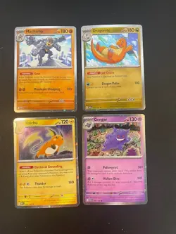 Pokemon 151 Sam’s Club Mini Tin Bundle Set of 4 Cosmos Holo Promos (Promos only) - Image 1