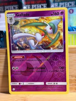 GALLADE 82/236 S&M Cosmic Eclipse Reverse Holo Pokemon TCG LP - Image 1