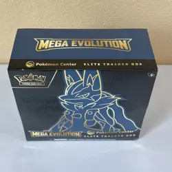 Pokemon Center Mega Evolution Elite Trainer Box ETB Lucario Sealed - Image 2