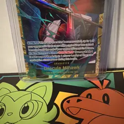 Dracule Mihawk OP14-119 SEC Secret Rare One Piece The Azure Sea's Seven - Image 3