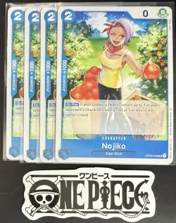 4x One Piece OP03-048 UC Nojiko - English - Regular - Playset - TCG - NM/M - Image 1