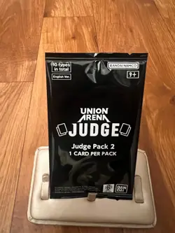 Union Arena Card Game Judge Pack 2 English New Set of 4 Packs - Image 1