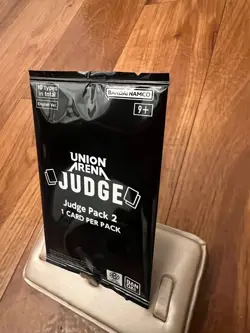 Union Arena Card Game Judge Pack 2 English New Set of 4 Packs - Image 2