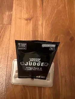 Union Arena Card Game Judge Pack 2 English New Set of 4 Packs - Image 4