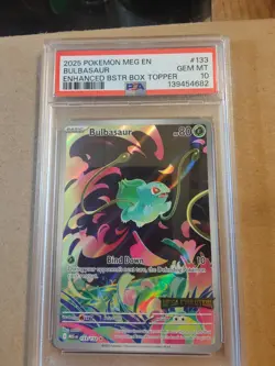 Bulbasaur - (Mega Evolution Stamped) 133/132 Miscellaneous Cards & Products Holo - Image 1