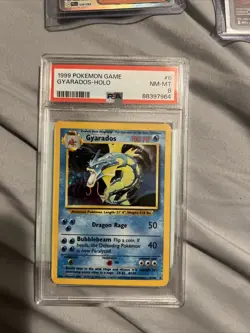 Pokemon Gyarados Holo Rare TCG Card Base Set 6/102 Near Mint - Image 1
