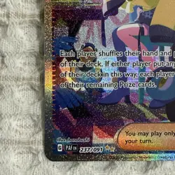 Pokemon Paldean Fates Iono Trainer Card 237/091 Raw Single Card Sir - Image 5