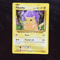 Pikachu 35/108 Pokemon Evolutions XY Regular Common Card NM - Image 1