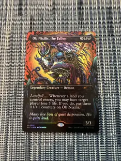 Ob Nixilis, The Fallen - FOIL - Secret Lair Countdown Kit - NM - UNPLAYED - MTG - Image 1