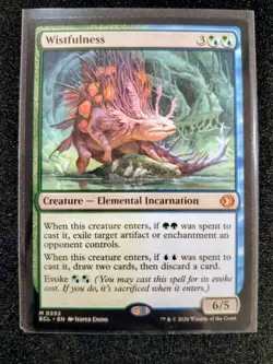 MTG Wistfulness 0252 Lorwyn Eclipsed NM - Image 1