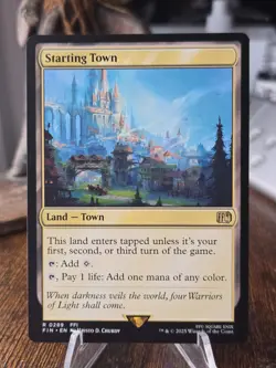 Starting Town Rare MTG Magic: The Gathering Final Fantasy Regular Rare FIN 289 - Image 1