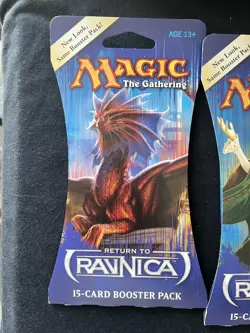 Magic the Gathering Return to Ravnica booster X4 Factory Sealed - Image 2