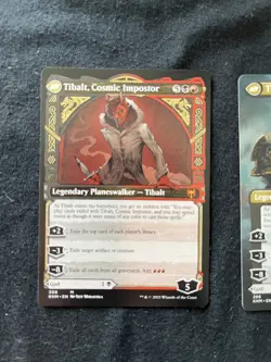 Magic the Gathering Valki, God of Lies/Tibalt, Cosmic Imposter 286/308 - Image 5