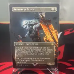 Magic The Gathering Stoneforge Mystic Double Masters 337 Borderless - Image 1