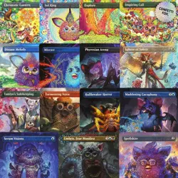 🔥 MTG Secret Lair The Ay-loh Tee-wee-lah Confetti Foil Bundle Furby - Image 1