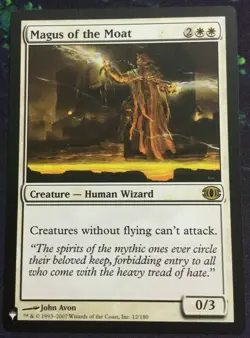 mtg magic magus of the moat MB mystery booster ENGLISH mage de la douve - Image 1
