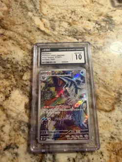 Baxcalibur 077/071 SV2P Snow Hazard Full Art Holo Pokemon Japanese Cgc 10 - Image 2