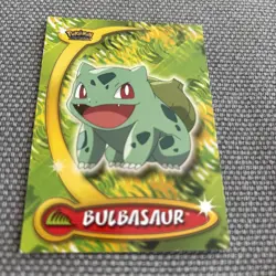 2004 Pokemon Topps Advance Challenge Holo Foil Bulbasaur #11 LP - Image 2