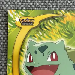 2004 Pokemon Topps Advance Challenge Holo Foil Bulbasaur #11 LP - Image 3